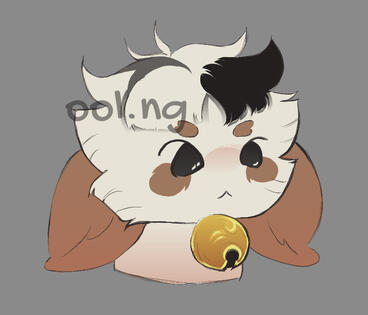 Simplified chibi headshot EX:2 (furry/anthro)