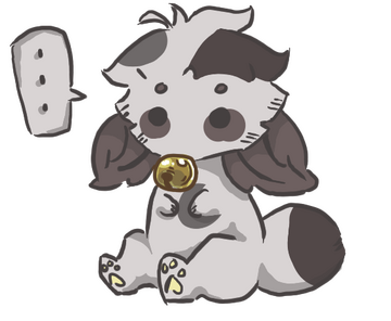 Simplified chibi full body shot EX: 1 (furry/anthro)